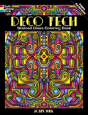 Deco Tech Stained Glass Coloring Book - Preview