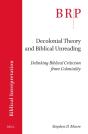Decolonial Theory And Biblical Unreading - Preview