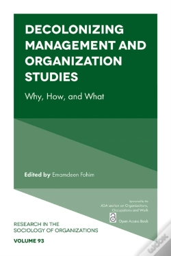 Capa do artigo Decolonizing Management And Organization Studies