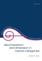 Decomposition And Dimension In Module Categories - Preview