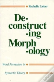 Capa do artigo Deconstructing Morphology