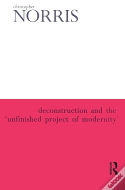 Capa do artigo Deconstruction And The 'Unfinished Project Of Modernity'