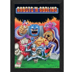Capa do artigo Pixel Frames Wall Decor - Plax Ghosts'N Goblins