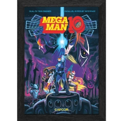 Capa do artigo Pixel Frames Wall Decor Plax Mega Man 10