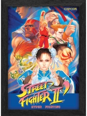 Capa do artigo Decoração de Parede Pixel Frames Plax Street Fighter 2: Legends