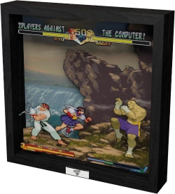 Capa do artigo Decoração de Parede Pixel Frames Street Fighter Alpha 2: A Dramatic Battle