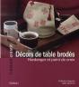 Décors De Table Brodés ; Hardanger Et Point De Croix - Preview