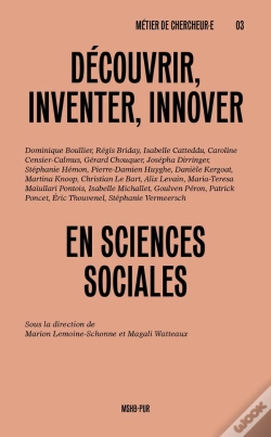 Capa do artigo Découvrir, Inventer, Innover En Sciences Sociales
