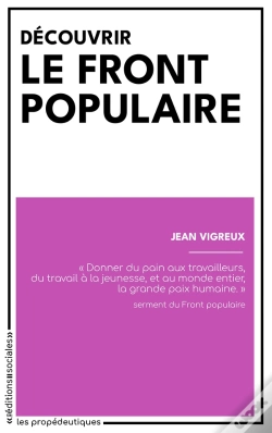 Capa do artigo Découvrir Le Front Populaire