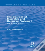 Capa do artigo Decrees Of Memphis And Canopus: Vol. I (Routledge Revivals)