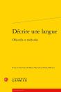 Décrire Une Langue : Objectifs Et Méthodes - Preview