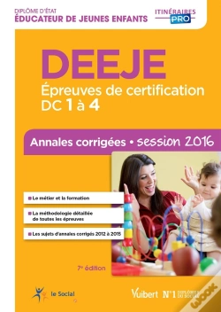 Capa do artigo Deeje Epreuves De Certification Dc 1 A 4 Annales Corrigees 7e Edt