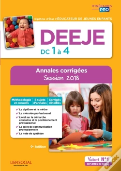 Capa do artigo Deeje - Epreuves De Certification Dc 1 A 4 - Annales Corrigees 9ed