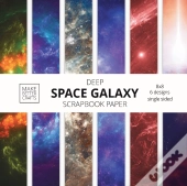 Deep Space Galaxy Scrapbook Paper