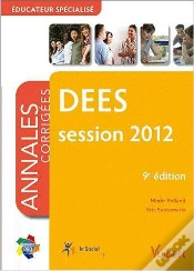 Capa do artigo Dees Annales Corrigees Session 2012 9e Edt