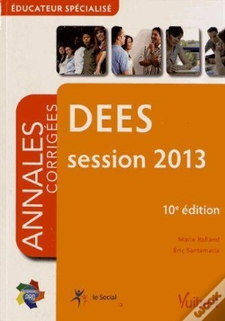 Capa do artigo Dees ; Annales Corrigees ; Session 2013 (10e Edition)