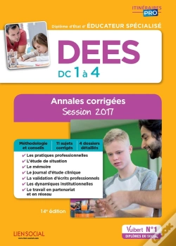 Capa do artigo Dees Epreuves De Certification Dc 1 A 4 Annales Corrigees 14e Edt
