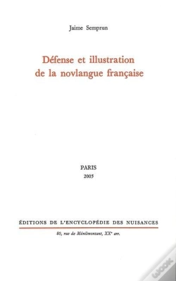 Capa do artigo Défense Et Illustration De La Novlangue Française