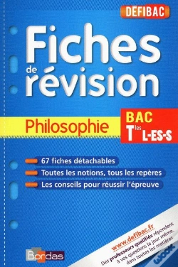 Capa do artigo Defibac Fiche Revision Philosophie Terminale L/Es/S
