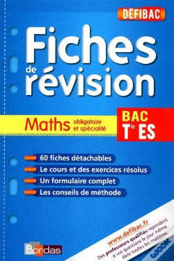 Capa do artigo Defibac Fiches Revision Maths Terminale Es
