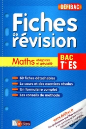 Capa do artigo Defibac Fiches Revision Maths Terminale Es