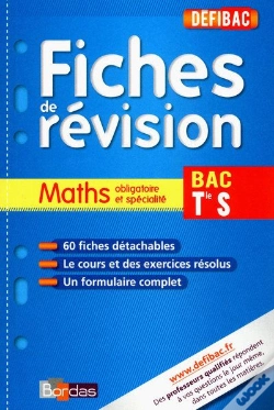Capa do artigo Defibac Fiches Revision Maths Terminale S