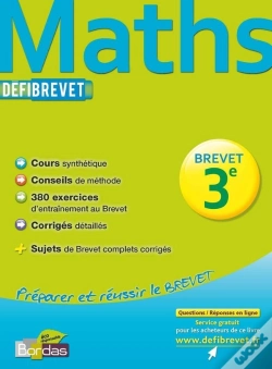Capa do artigo Defibrevet Cours/Methodes/Exos Maths 3e
