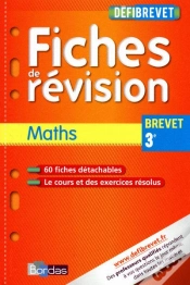 Capa do artigo Defibrevet Fiches Revision Maths 3e