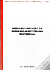 Capa do artigo  Definição e avaliação da qualidade arquitectónica habitacional
