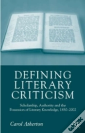 Capa do artigo Defining Literary Criticism