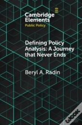 Defining Policy Analysis: A Journey That Never Ends