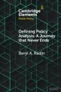 Defining Policy Analysis: A Journey That Never Ends - Preview