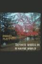 Definite Words In A Maybe World - Preview