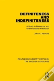 Capa do artigo Definiteness And Indefiniteness