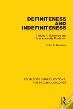 Capa do artigo Definiteness And Indefiniteness