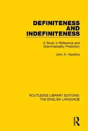 Definiteness And Indefiniteness - Preview