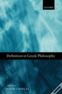 Capa do artigo Definition In Greek Philosophy