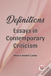 Capa do artigo Definitions Essays In Contemporary Criticism