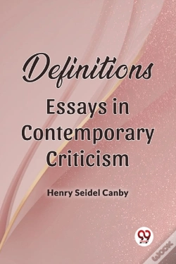 Capa do artigo Definitions Essays In Contemporary Criticism