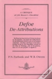 Capa do artigo Defoe De-Attributions