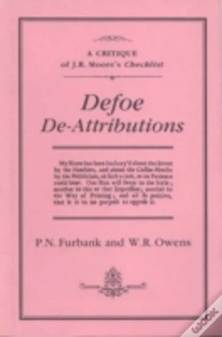 Capa do artigo Defoe De-Attributions