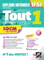Dei Ifsi ; Tout Le Semestre 1 En Qcm + Qroc + Évaluations