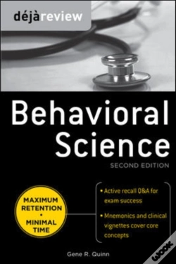 Capa do artigo Deja Review Behavioral Science, Second Edition