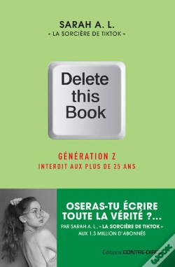 Capa do artigo Delete This Book : Génération Z Interdit Aux Plus De 25 Ans