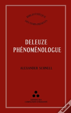 Capa do artigo Deleuze Phénoménologue