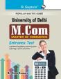 Delhi University M.Com Entrance Test - Preview