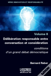 Capa do artigo Deliberation Responsable Entre Conversation Et Consideration
