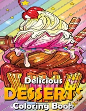 Capa do artigo Delicious Desserts Coloring Book