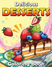 Capa do artigo Delicious Desserts Coloring Book