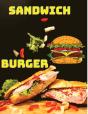 Delicious Sandwich, Burger, Wrap And Bun - Preview